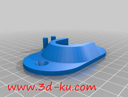 3D打印模型可插拔宜家衣柜杆的图片