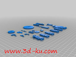 3D打印模型拿肉盾的巨魔手的图片
