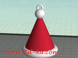3D打印模型圣诞老人的帽子的图片
