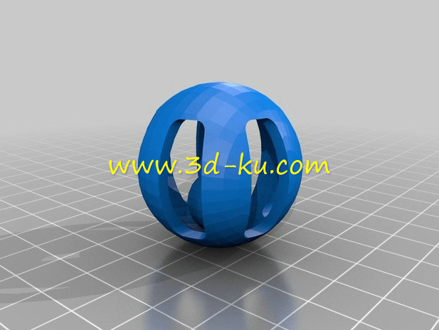 小猫的玩具，铃铛球模型的图片1