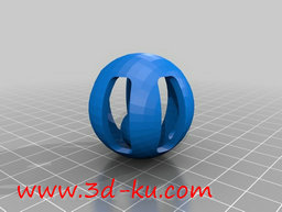 3D打印模型小猫的玩具，铃铛球的图片