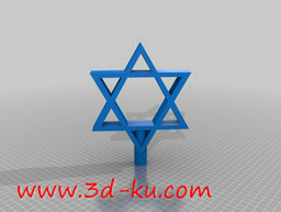 3D打印模型犹太节日的Chanu的图片
