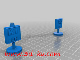 3D打印模型元素周期表的象棋的图片