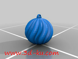 3D打印模型红灯笼形状的圣诞树装的图片