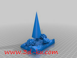 3D打印模型自然景观的图片