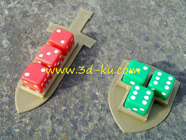 骰子托盘模型的图片1