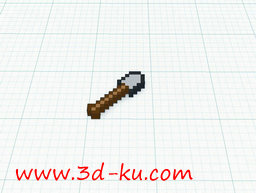 3D打印模型游戏道具—铲子的图片
