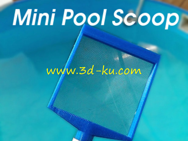迷你游泳池勺模型的图片1