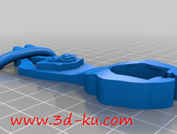3D打印模型长臂猿冰箱磁铁的图片