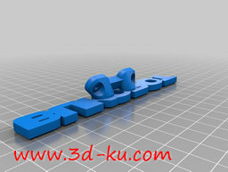 3D打印模型Bukobot 标志的图片