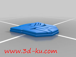 3D打印模型变形金刚博派标志的图片