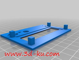 3D打印模型液晶屏罩面板的图片