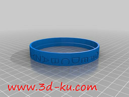 3D打印模型藏密筒环，内外紧密联的图片