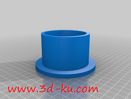 3D打印模型藏密筒环，内外紧密联的图片