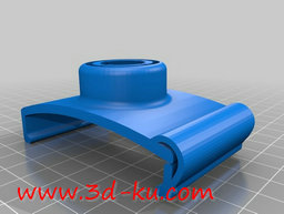 3D打印模型车载手机支架的图片