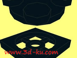 3D打印模型乐高转盘的图片