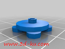 3D打印模型乐高转盘的图片