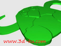 3D打印模型企鹅游戏块的图片