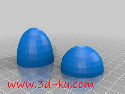 3D打印模型营养丰富的鸡蛋的图片
