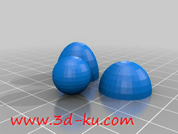 3D打印模型营养丰富的鸡蛋的图片