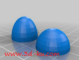 3D打印模型营养丰富的鸡蛋的图片