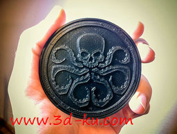3D打印模型美国队长电影中的美国的图片