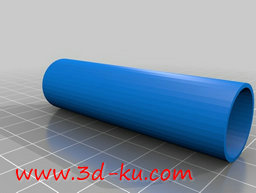 3D打印模型带有弹簧的厕所纸辊-的图片