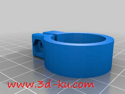 3D打印模型自行车龙头傀儡，挂在的图片
