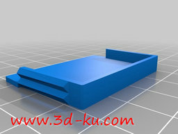 3D打印模型有序的将零件分开放的图片