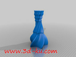 3D打印模型窗体花瓶的图片