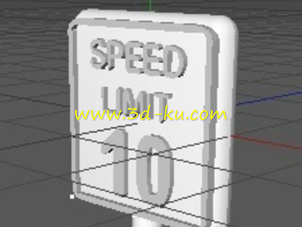 玩具车道路标志模型的图片1