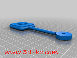 3D打印模型玩具车道路标志的图片