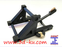 3D打印模型便士弹射器的图片