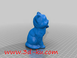 3D打印模型正冲你打招呼的小猫的图片