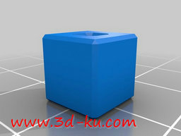 3D打印模型斜面立方珠的图片