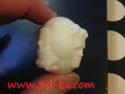 3D打印模型猫头玩具球的图片