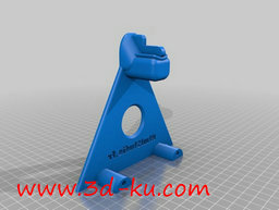 3D打印模型三角长丝线轴的图片