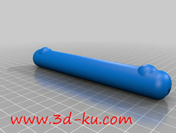 3D打印模型三角长丝线轴的图片