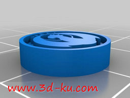 3D打印模型魔法风云徽标的图片
