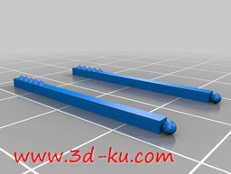 3D打印模型带齿的筷子的图片