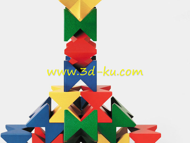 3D打印积木模型的图片1