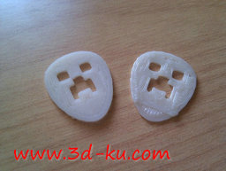3D打印模型不再是单一的一片拨片的图片