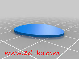 3D打印模型不再是单一的一片拨片的图片