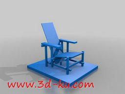 3D打印模型之移动座椅的图片