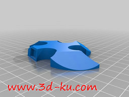 3D打印模型剑形冰箱磁铁粘粘器的图片