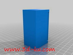 3D打印模型刀片储存装置的图片