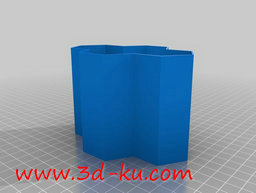 3D打印模型蜂巢游戏盒的图片