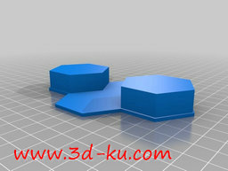 3D打印模型蜂巢游戏盒的图片