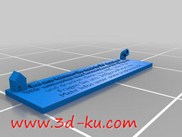 3D打印模型具有说明意义的广告牌的图片