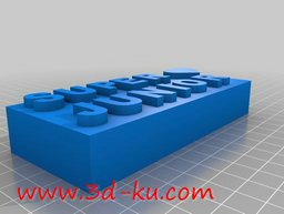 3D打印模型超级小少年的标志的图片